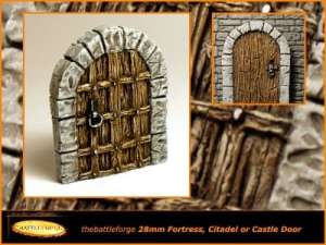 Fortress Castle Wooden Door