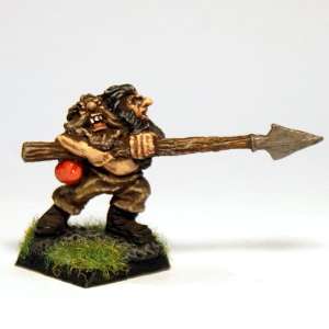 Mutant Two Headed Chaos Dwarf with Spear