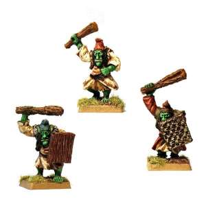 HOBGOBLIN WARRIORS WITH CLUB AND SHIELD X3 PACK B