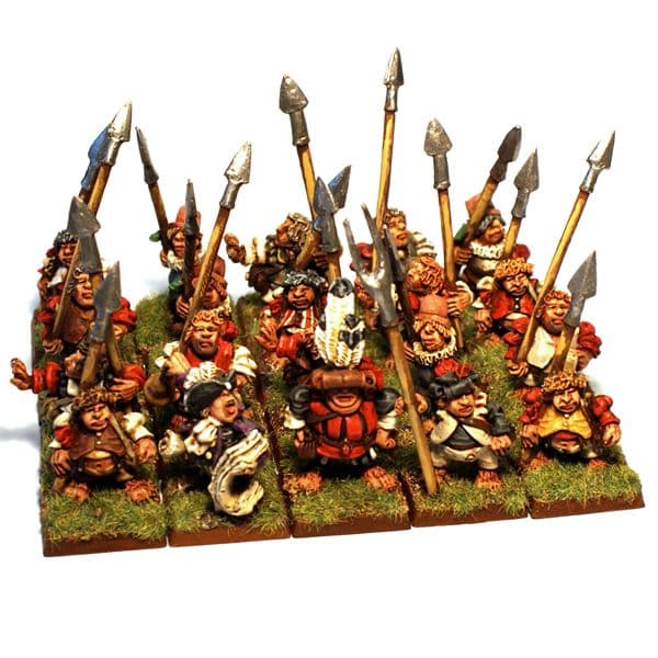 State Troop Spearmen Unit with Command x20
